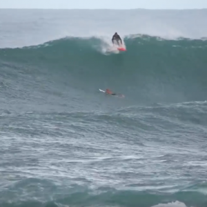 Sunset Surf Big Early Morning Swell