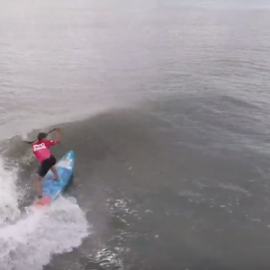 "Once you’re up and riding, use your paddle to push and pull yourself through turns. This is key to maneuvering the board on the wave face, which is especially helpful in smaller or less powerful waves. I keep my paddle in the water as much as I can while I’m up and riding a wave. I paddle forward to help with speed and control, and push or pull on it to add power in turns." Zane Schweitzer, SUP Surfing World Champion