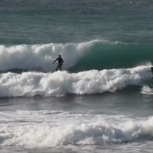 SURFING GROUND SWELL BIG WAVES IN ISRAEL / surf point break 2019