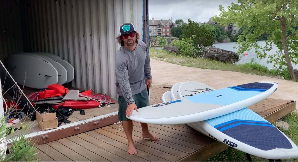 Bungee cord for Stand Up Paddleboard SUP World Mag