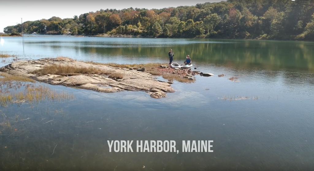 Paddle boarding at York Harbor, Maine SUP World Mag