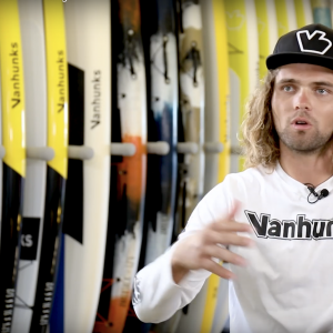 Tyrone explains the overall Vanhunks SUP range.