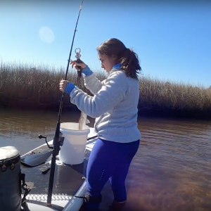 FISHING FROM AN INFLATABLE