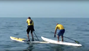 Crossing the English Channel to France by Stand Up Paddle Board