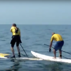 Crossing the English Channel to France by Stand Up Paddle Board