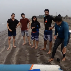 First Ever SUP Camp in #MUMBAI