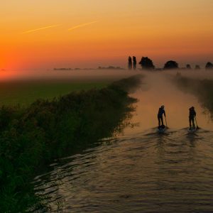 A photo by Benny Jansen (Surfphotography) shot in Friesland in The Netherlands