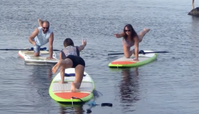Beginner's Guide to Stand-Up Paddleboard Yoga with Seychelle