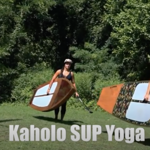 SUP Yoga on a Paddleboard You Built Yourself