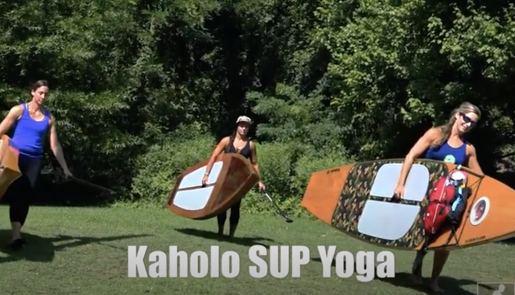 SUP Yoga on a Paddleboard You Built Yourself
