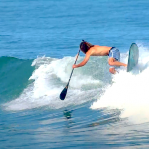 How to SUP Surf with Anthony Maltese - PADDLE SWITCH CUTBACKS