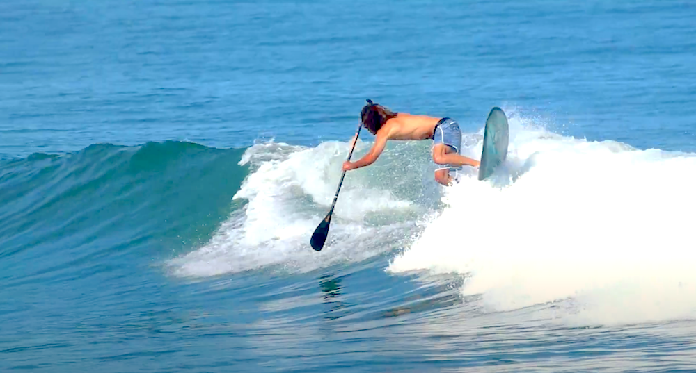 How to SUP Surf with Anthony Maltese - PADDLE SWITCH CUTBACKS