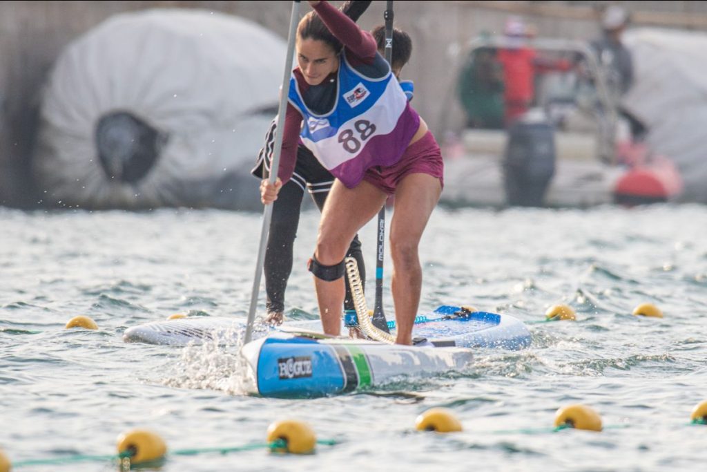 Olivia Piana (France) 2019 Sprint SUP World Champion