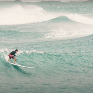 Watch Hawaiian Surfer Koa Rothman going Sup Surfing at Rocky point as he injured his neck surfing...