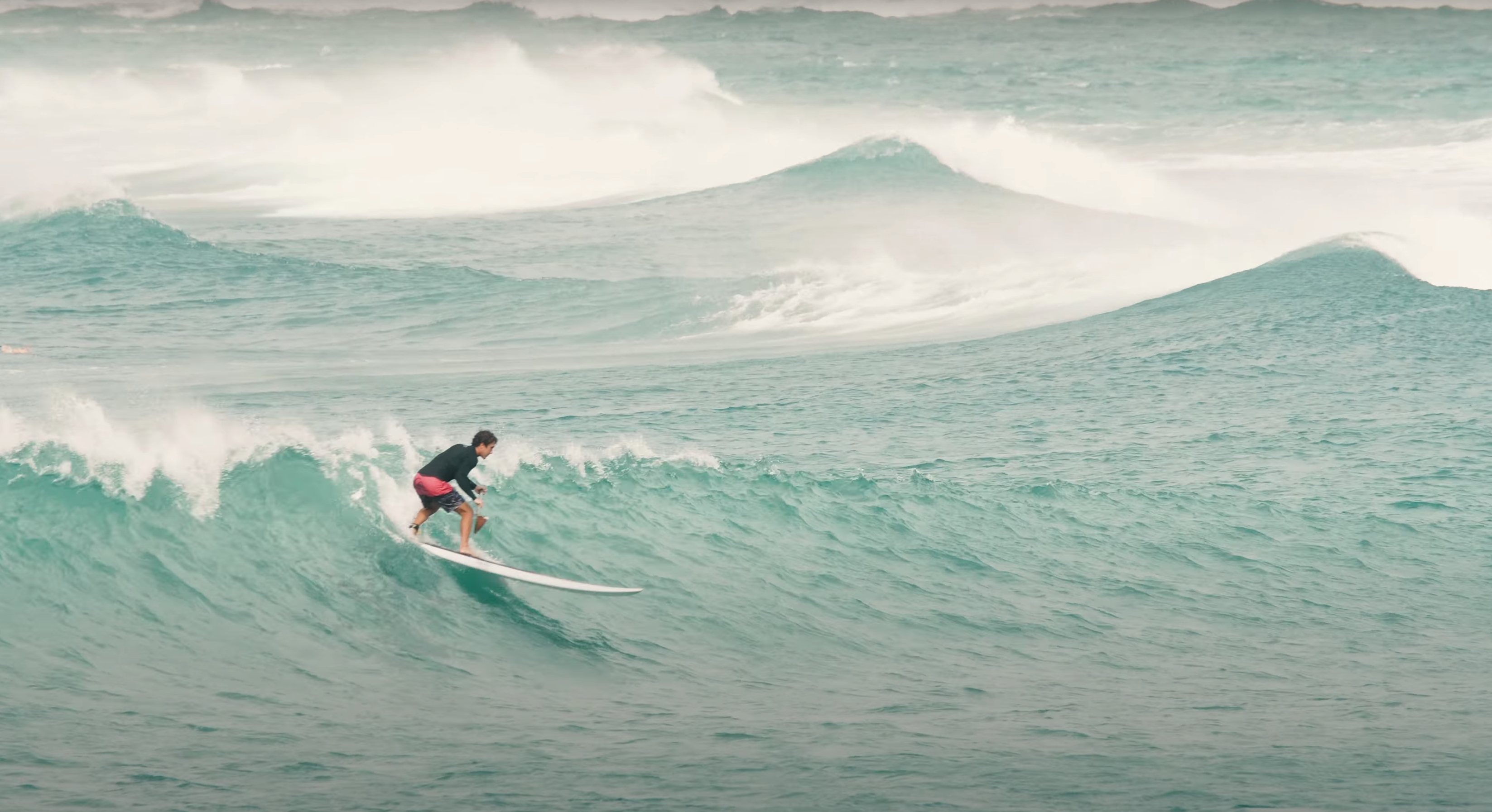 Watch Hawaiian Surfer Koa Rothman going Sup Surfing at Rocky point as he injured his neck surfing...