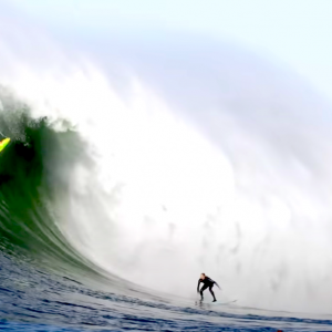 kai lenny on mavericks in california