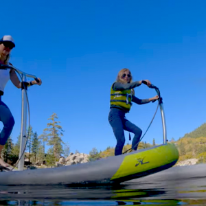 Hobie are changing the SUP world with their new innovative Mirage iEclipse board, the world's first Inflatable SU - Pedalboard!! Check it out...