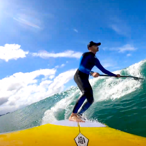 Follow the Locus Sport crew on a nice surf session in their local spot in Brittany, clean lines and blue waves are on the menu!