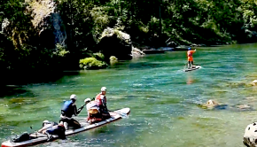Paragraphe Watch 3 minutes of "La Sablière", the name of a class 3 rapids section in the middle of the Ultra Long Distance stand up paddle River race, the Tarn Water Race 2021. Ouvrir/fermer la section Single Post Options Featured Post?