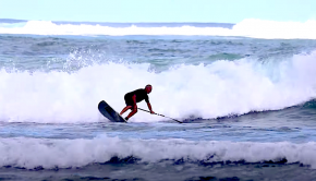 Follow the Blue Zone SUP surf retreat on their local waves in Nosara, Costa Rica!