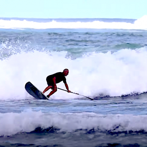Follow the Blue Zone SUP surf retreat on their local waves in Nosara, Costa Rica!
