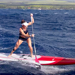 SIC Global Athlete Seychelle is here to get all you new paddlers moving forward on your paddleboard with a tip on holding the paddle and doing the forward stroke. Enjoy!
