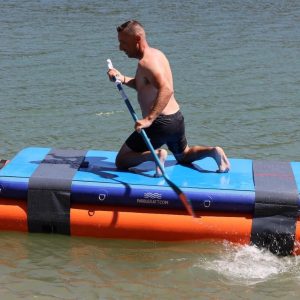 "PaddleRaftTM is a new, inflatable watersports product developed and patented by the Danish limited company PaddleRaft Aps. The product will be exhibited at the Paddle Sports Show 2021 in Lyon on Outequip Aps’s Booth B23 and will be available for delivery to customers from April 2021. For more info, see www.paddleraft.com."