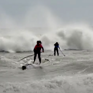 Carolina Cup Recap Video: "With big waves nuking winds and a large crowd the final day of the Sup Carolina Cup was one for the books. Thanks to all the racers that braved the conditions and put on a show to remember to the crowds on the beach. Congrats to the Champs April Zilg and Connor Baxter and to everyone who took part in this years Sup Carolina Cup 2021."