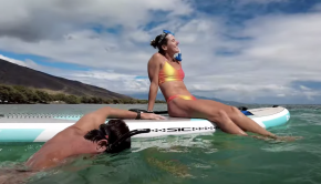 Check out the newest cruising board by Sic Maui, the Tao Air! "The TAO Air is explicitly designed for the paddler who wants a board to take out with the family, surf small to mid-sized waves, take a SUP yoga class, or cruise the shoreline."