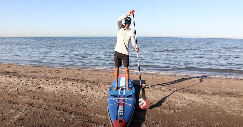 3 Tips to paddling Straight Ethan Huff SUP World Mag