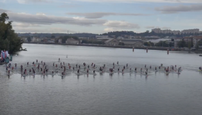 Watch the video recap of the Paddle Show Race, the international sup race that is taking place every year, the day after the Paddle Sports Show (the international paddle sports trade show) taking place in Lyon France