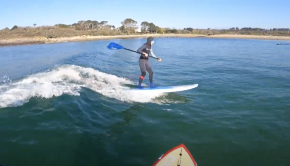 Learn to SUP surf with LOCUSPORT - SUPSCHOOL in Brittany