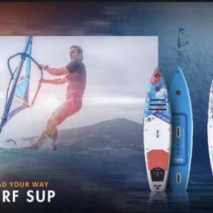 Aztron present us with their 2023 Soleil Windsurf SUP collection, soon visible in the 2023 Buyer's Guide and on PaddlerGuide.com