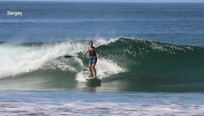 The Blue Zone's second SUP Surf Camp retreat of the year saw amazing conditions for the entire week! Clients enjoyed offshore winds, chest/head high uncrowded waves and Pura Vida life in Costa Rica.