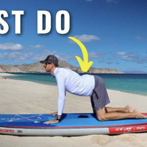 Ethan Huff is back with another great tutorial, this time covering essential streches you can do to feel great on the water for every paddle board session. Enjoy!