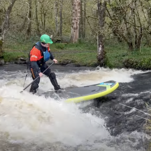 Whitwater SUP on the Tryweryn